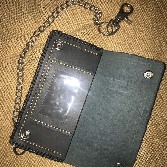 🖤Unique Handmade Men’s Wallet - Picture 3 of 4